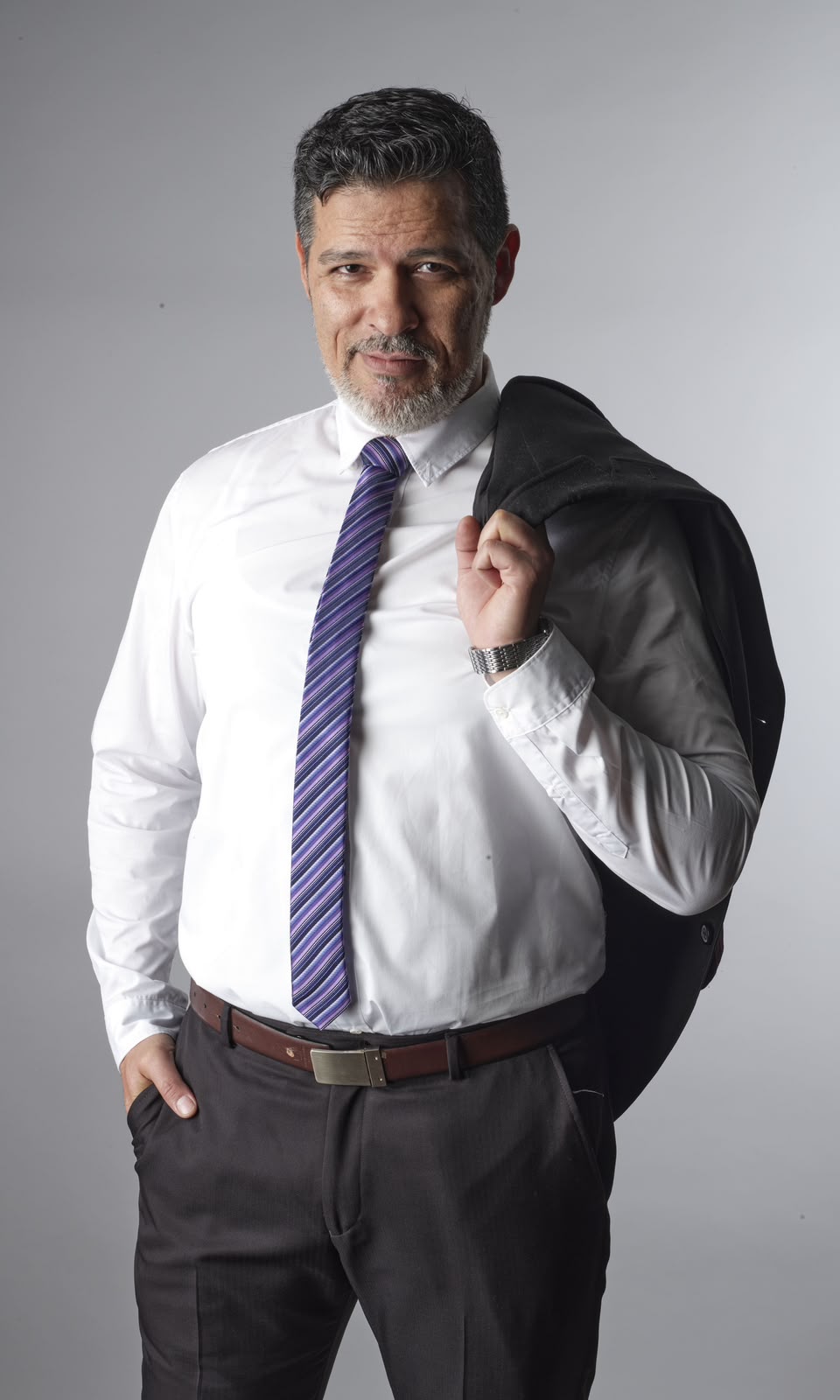 Profesor Daniel durante una sesión de formación